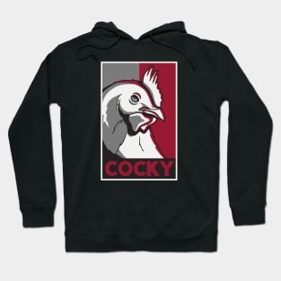 Cocky Rooster // Funny Vintage Rooster Hoodie